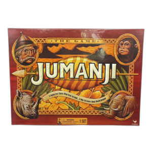 JUMANJI Wood Play Pieces Wooden Board Game Full Sized CARDINAL 2017 EDITION